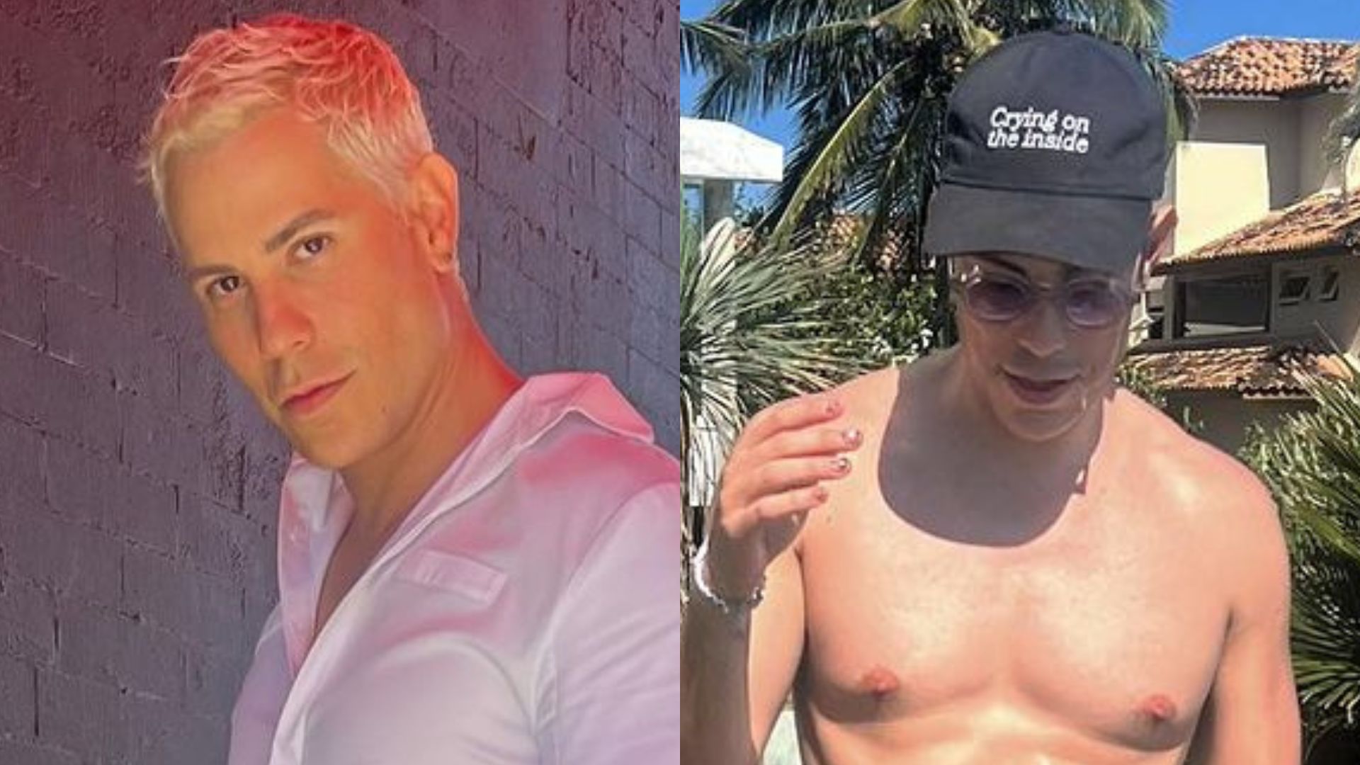 Christian Chávez, do RBD, posa de sunga no Rio de Janeiro e fãs piram