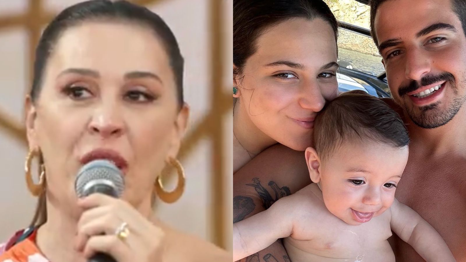 Claudia Raia abre o jogo sobre diferença de idade entre os filhos: ‘Relação de pai e mãe’
