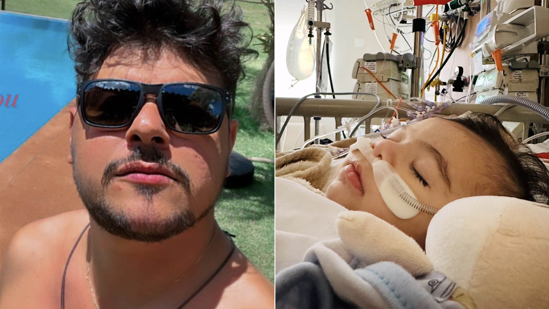 Equipe do sertanejo Cristiano fala sobre a cirurgia do filho dele: ‘Permanecerá na UTI’