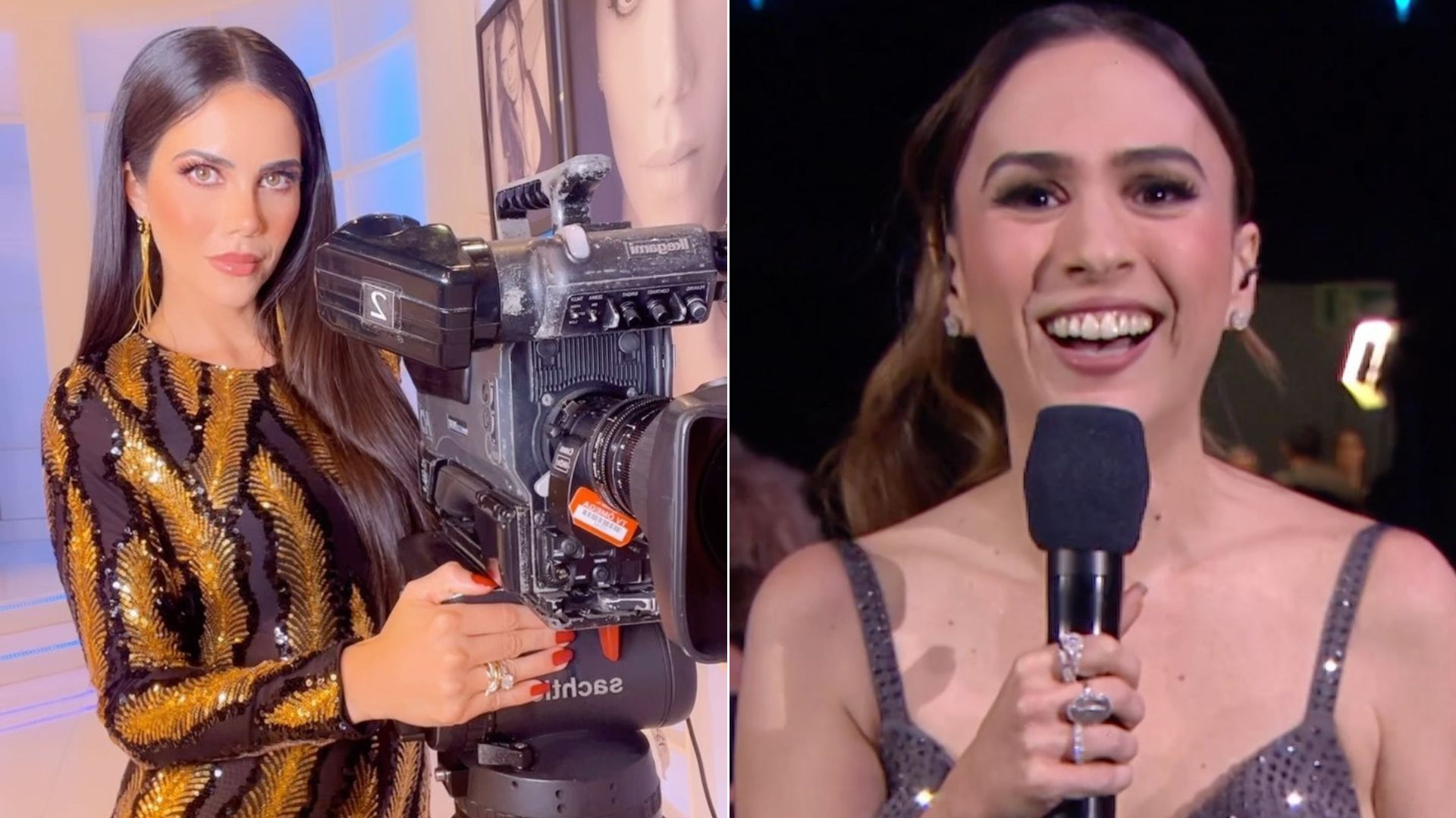 Apresentadora da RedeTV!, Dani Albuquerque alfineta Tata Werneck após piada: ‘Vestidinho de chita’