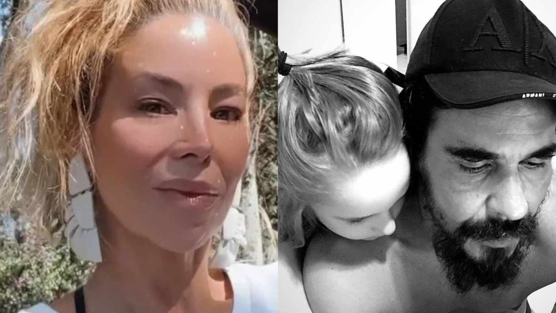 Danielle Winits revela saudade de André Gonçalves: ‘Abraçamos de longe’