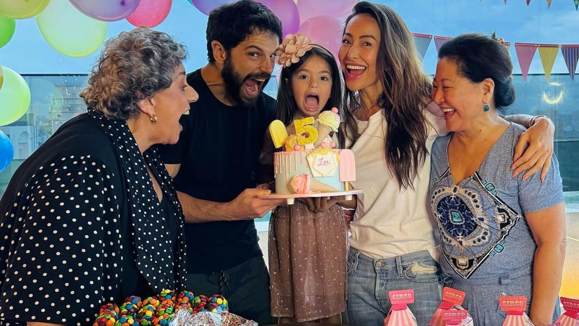 Duda Nagle posta foto com Sabrina na festa de Zoe e encanta: ‘Sem frescura’