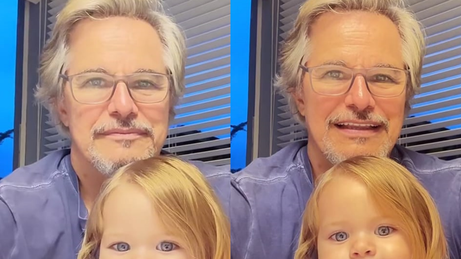 Filha de Edson Celulari dá show de fofura em vídeo com o pai: “Não aguento”