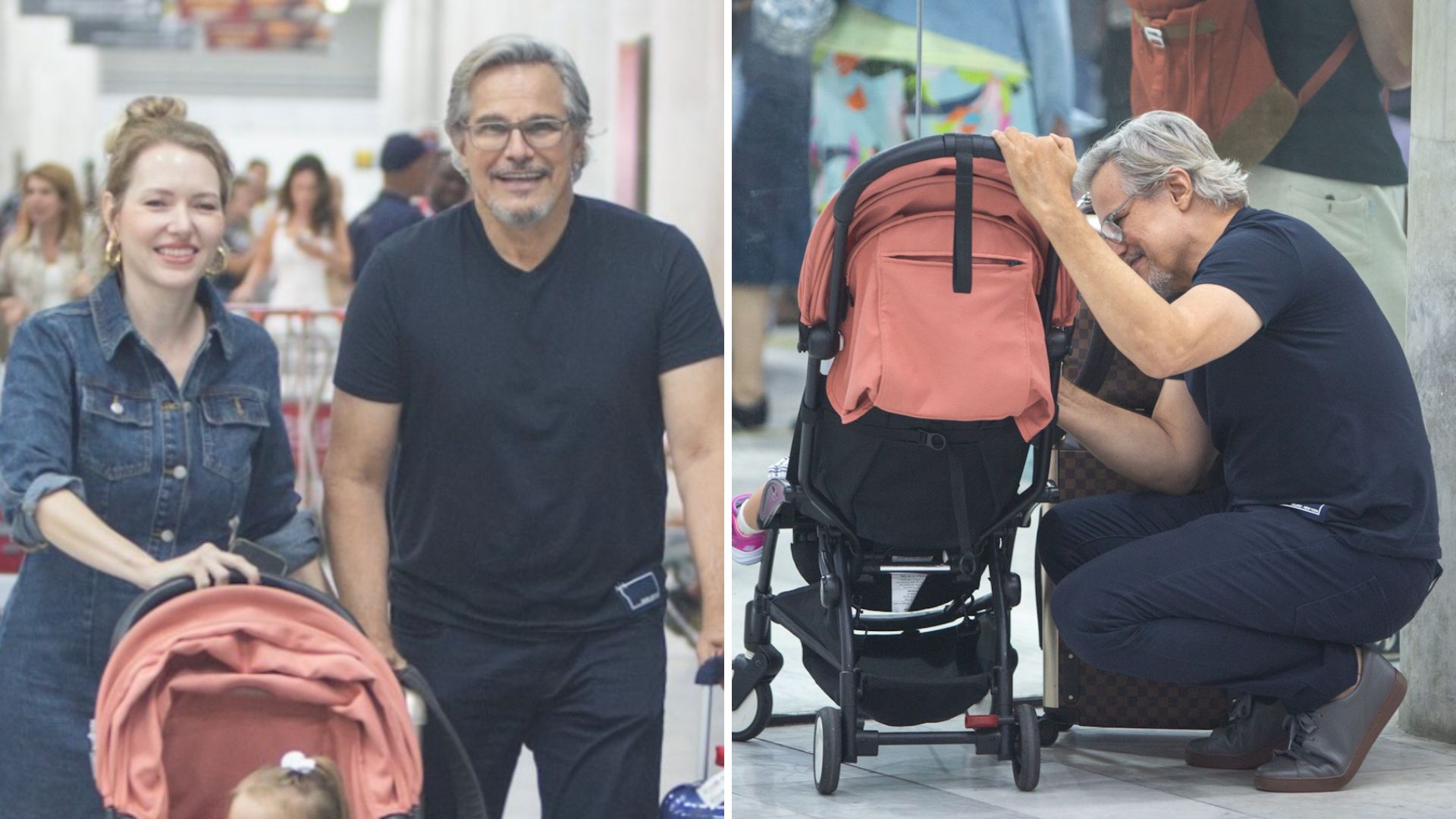 Uma bonequinha! Beleza da filha de Edson Celulari chama a atenção em aeroporto