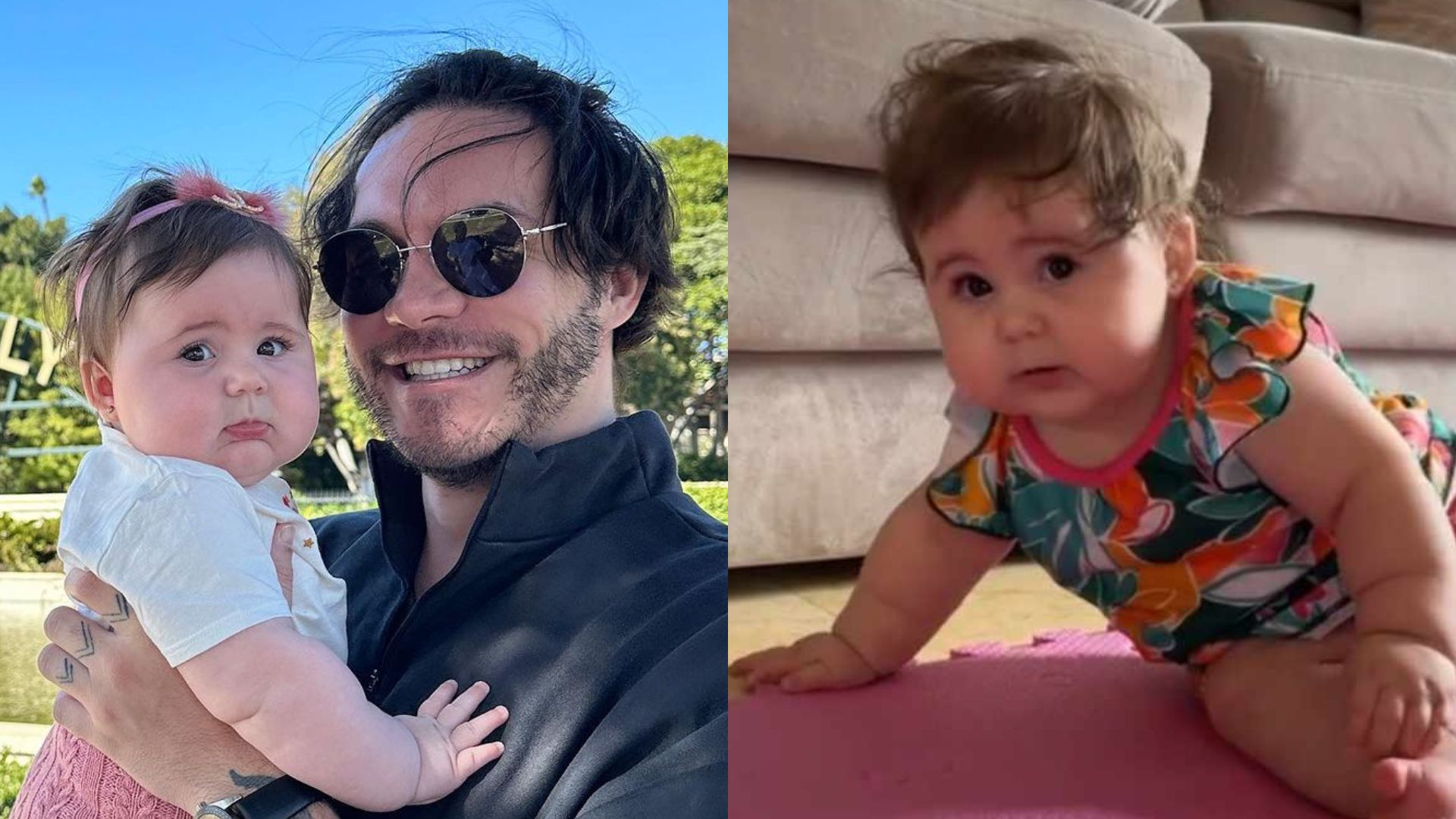 Eliezer se encanta com a evolução de sua filha Lua Di Felice: “Não desiste”