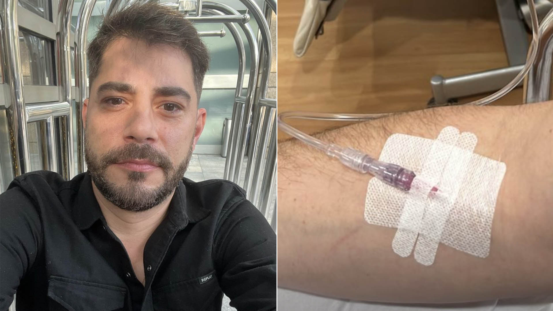 Evaristo Costa vai parar no hospital e revela o que aconteceu