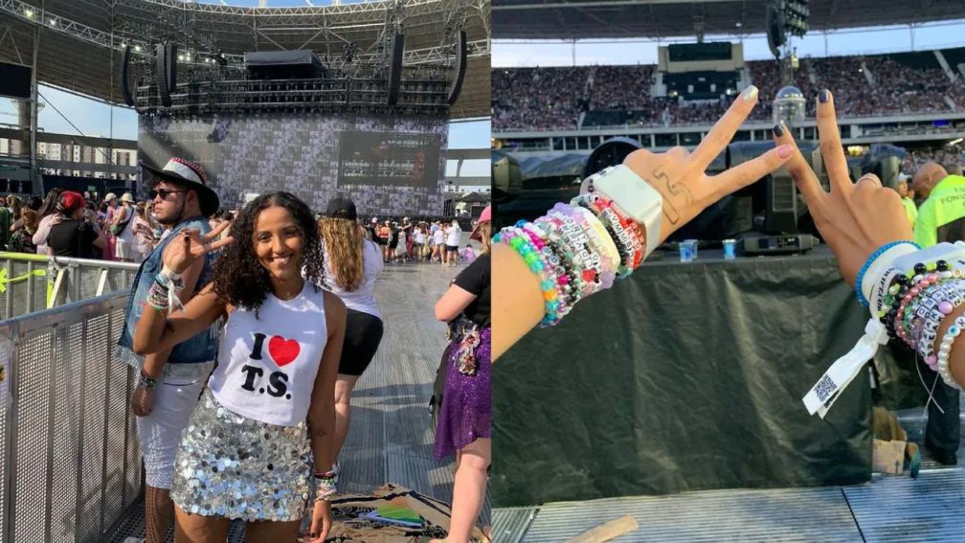 Ana Clara Benevides: fã de Taylor Swift realizava sonho e passou mal na segunda música