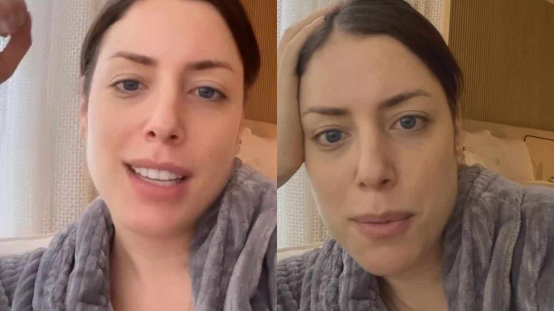 Fabiana Justus revela falta de libido após 50 dias do nascimento do filho