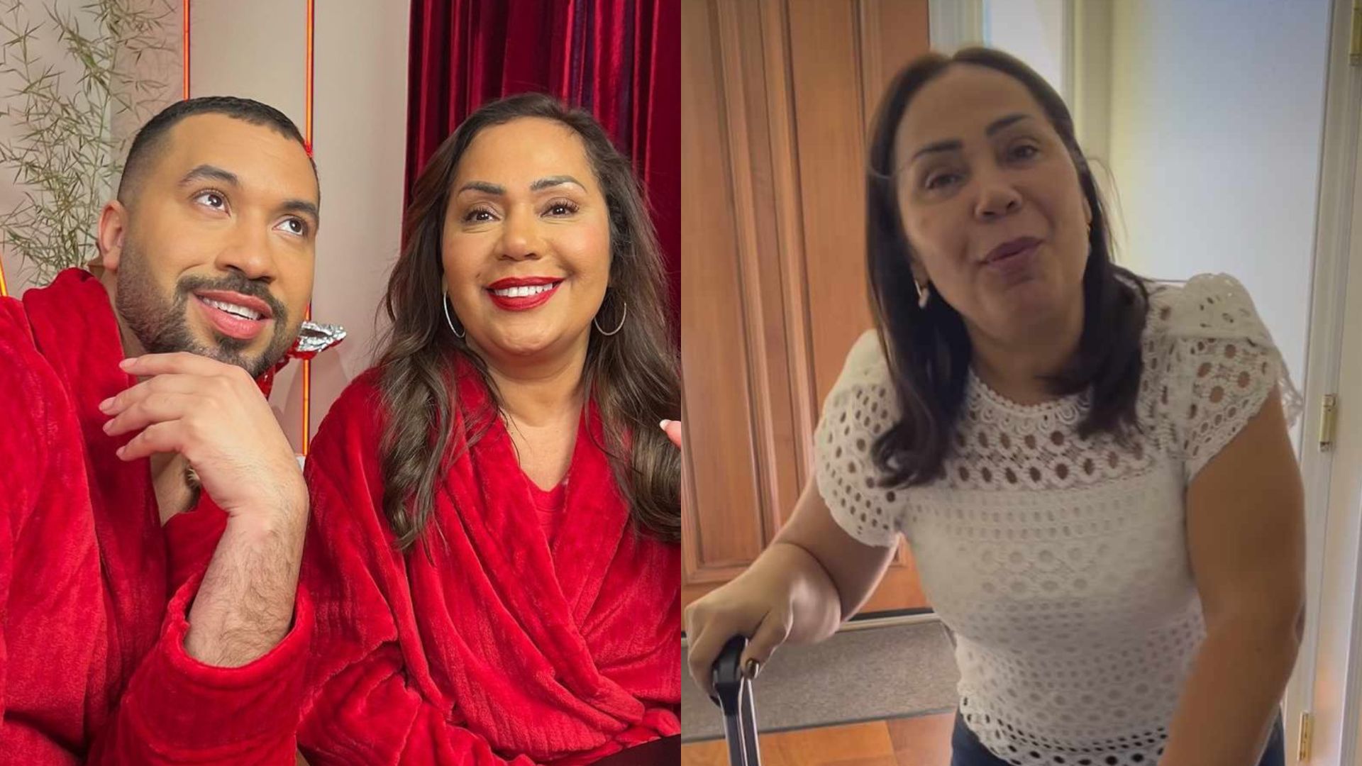 Gil do Vigor mostra momento engraçado de sua mãe na imigração para os Estados Unidos