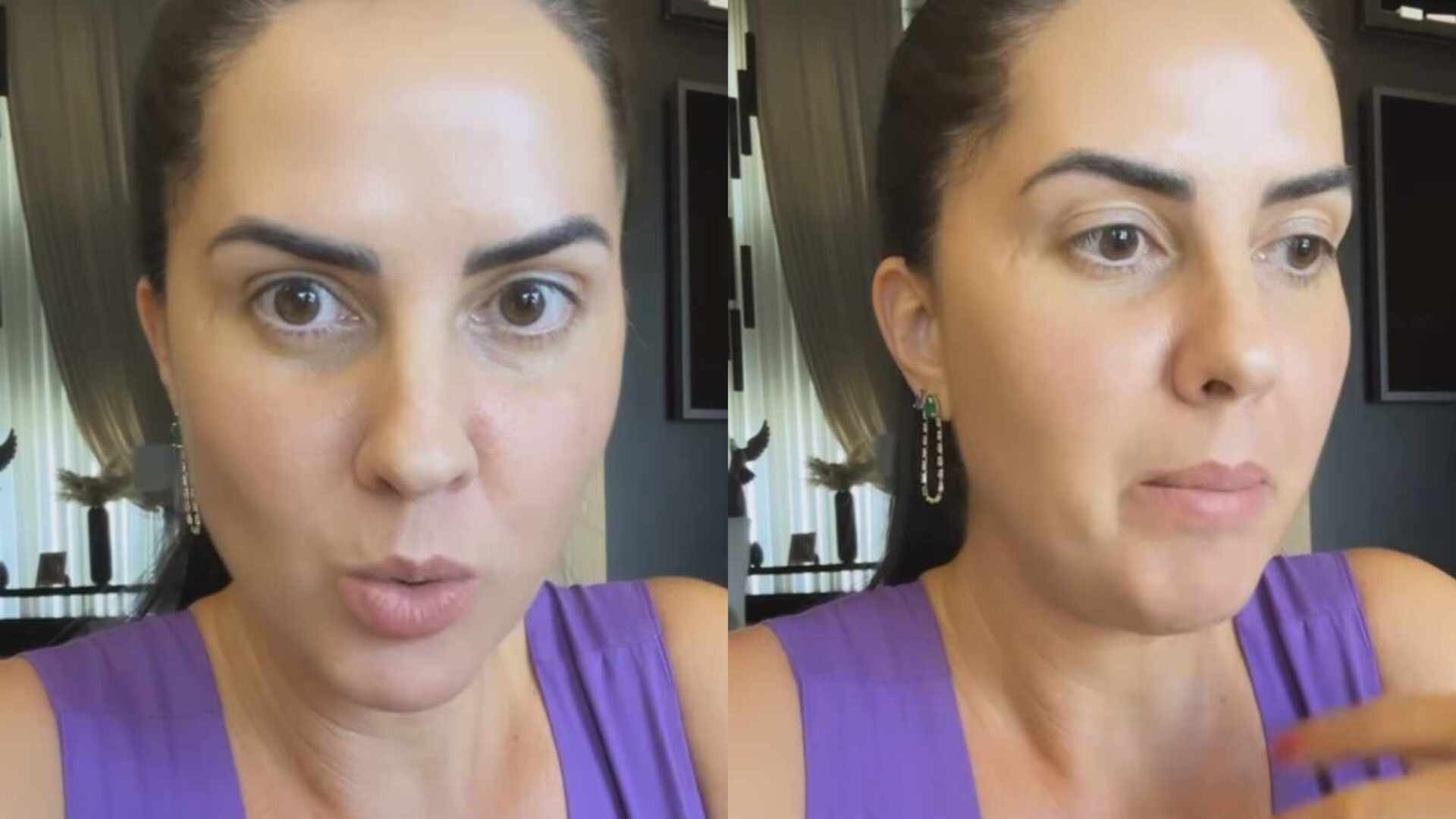Sofrendo acusações, Graciele Lacerda mostra momento religioso