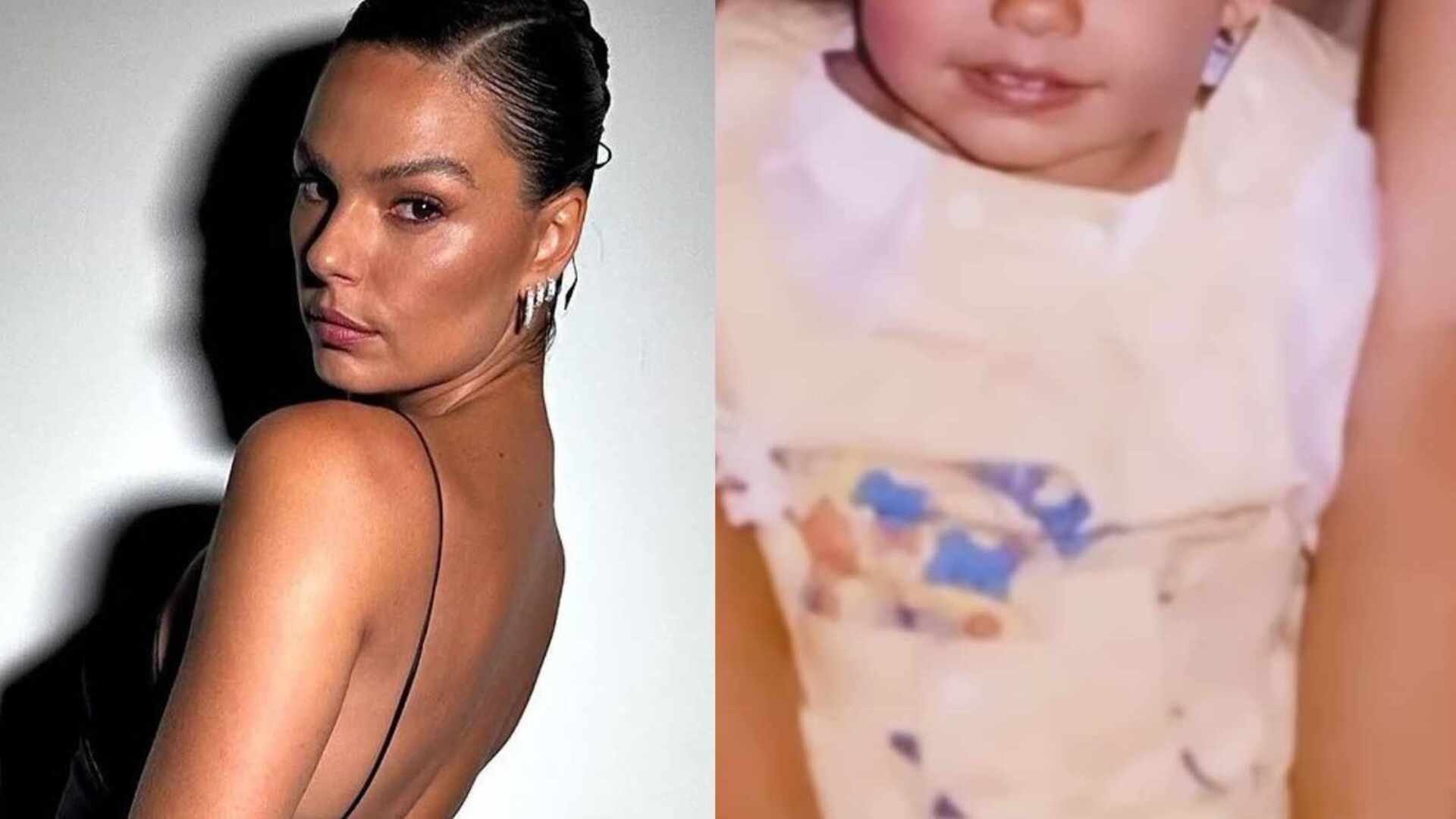 Isis Valverde impressiona com foto de sua infância: ‘Filho é a cópia’