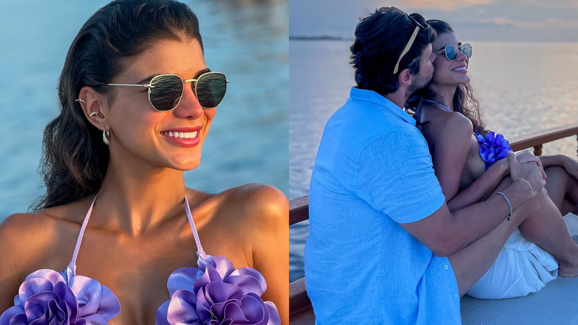 Jakelyne Oliveira abre álbum de fotos de sua viagem romântica com Mariano