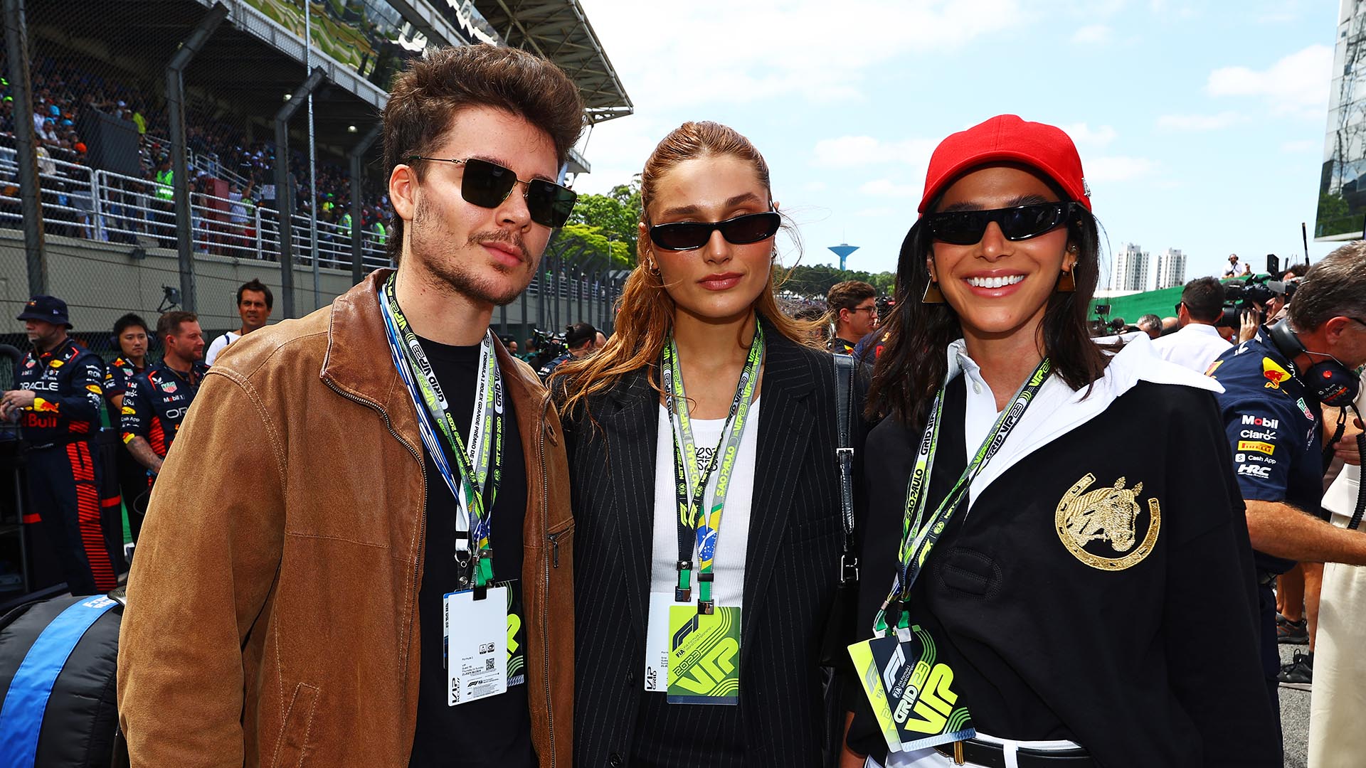 Famosos assistem ao GP Brasil de Fórmula 1 em Interlagos