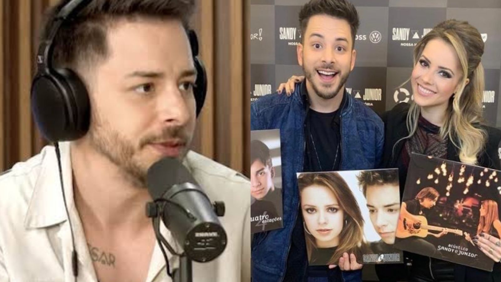 Junior abre o jogo sobre suposta rivalidade após fim da dupla com Sandy: “Era doído”