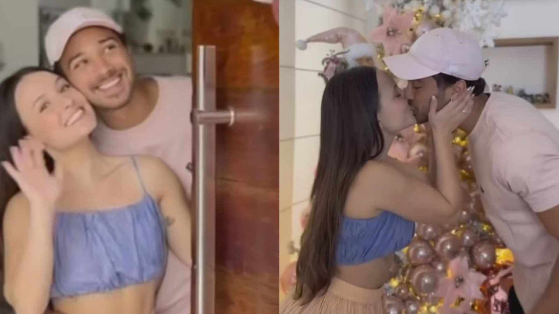 Com o namorado, Larissa Manoela mostra decoração de sua casa para o Natal