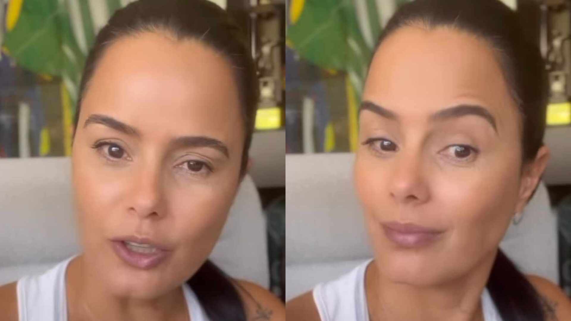 Luciele Di Camargo manda recado subliminar e Graciele Lacerda reage: ‘Cuidado’