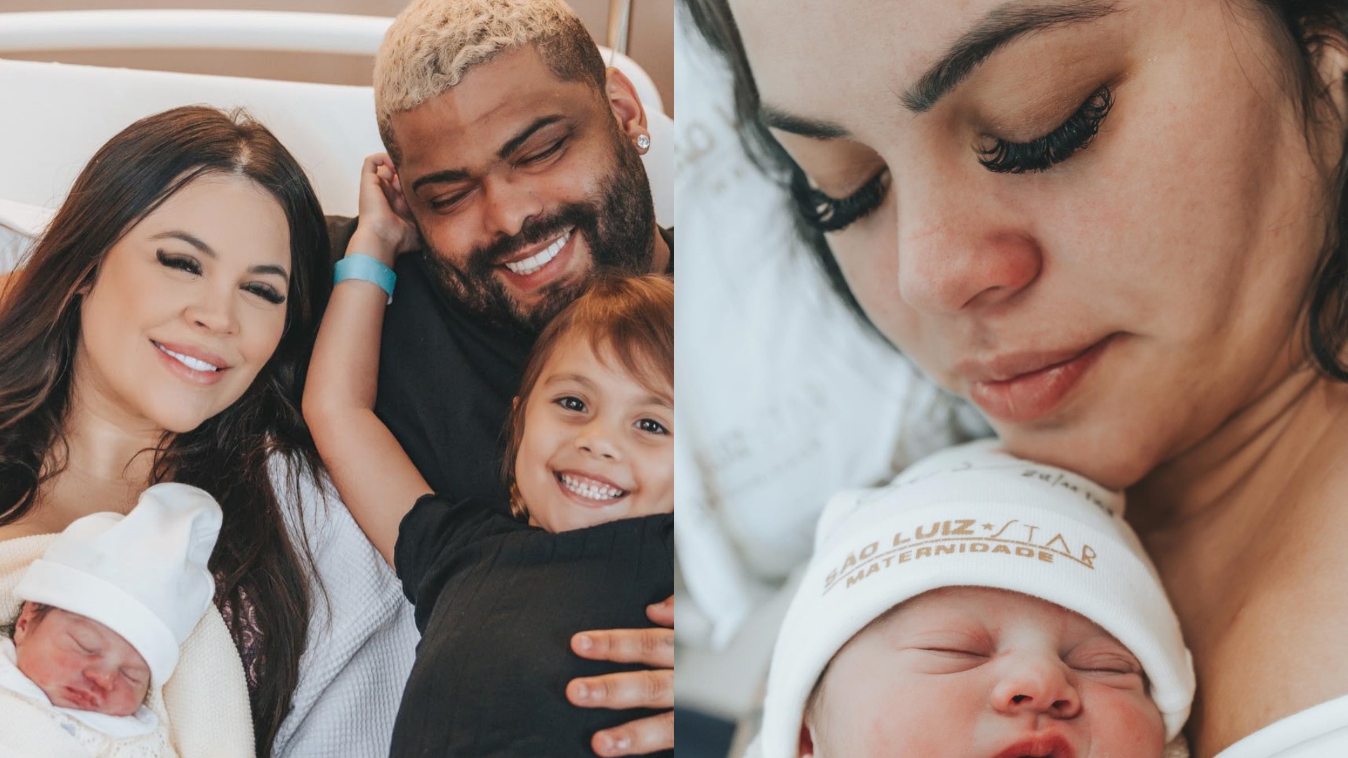 Mari Matarazzo anuncia nascimento da filha com Yuri Martins