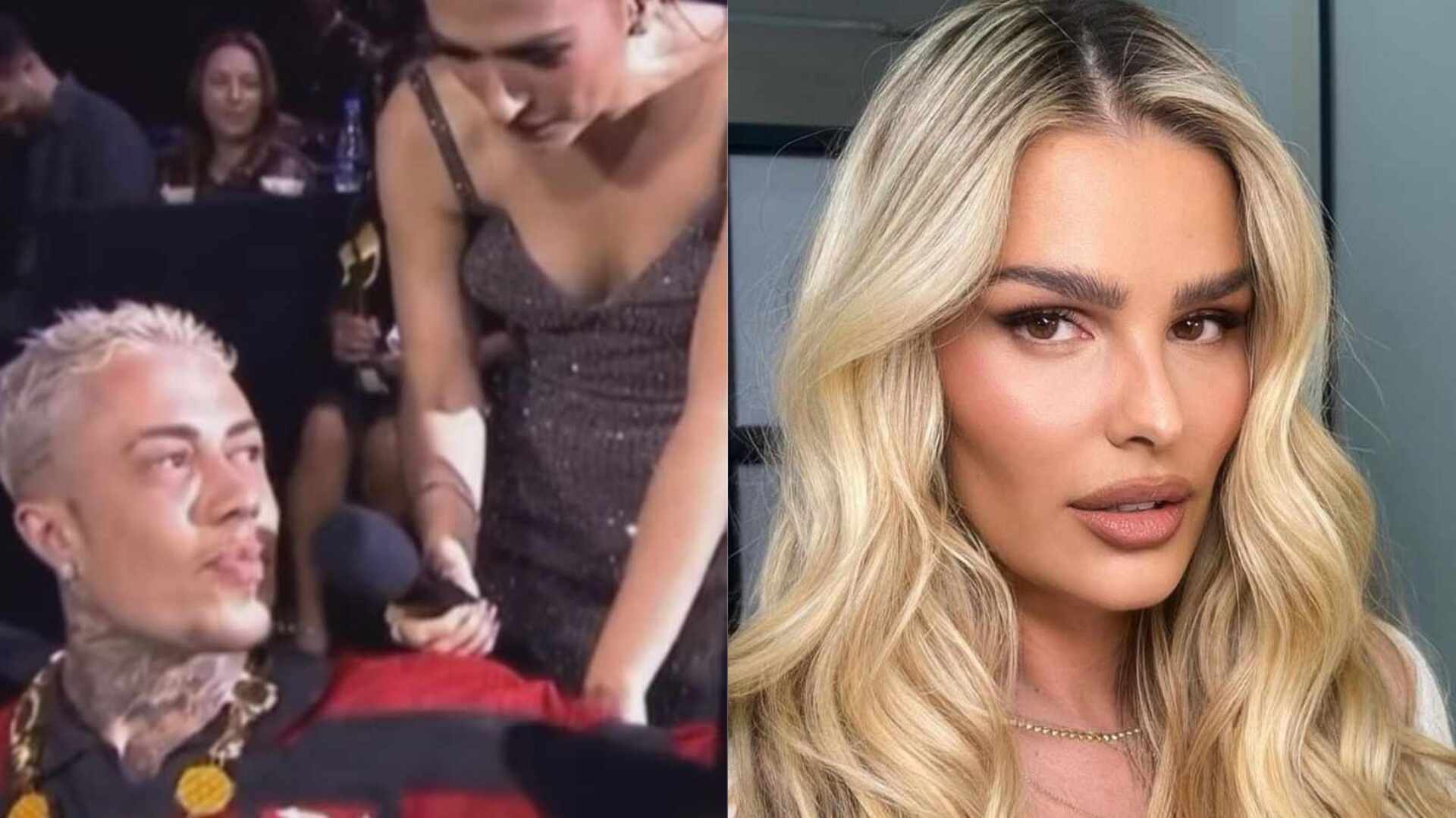 Tata Werneck arranca informação de MC Daniel sobre Yasmin Brunet: ‘Casar’