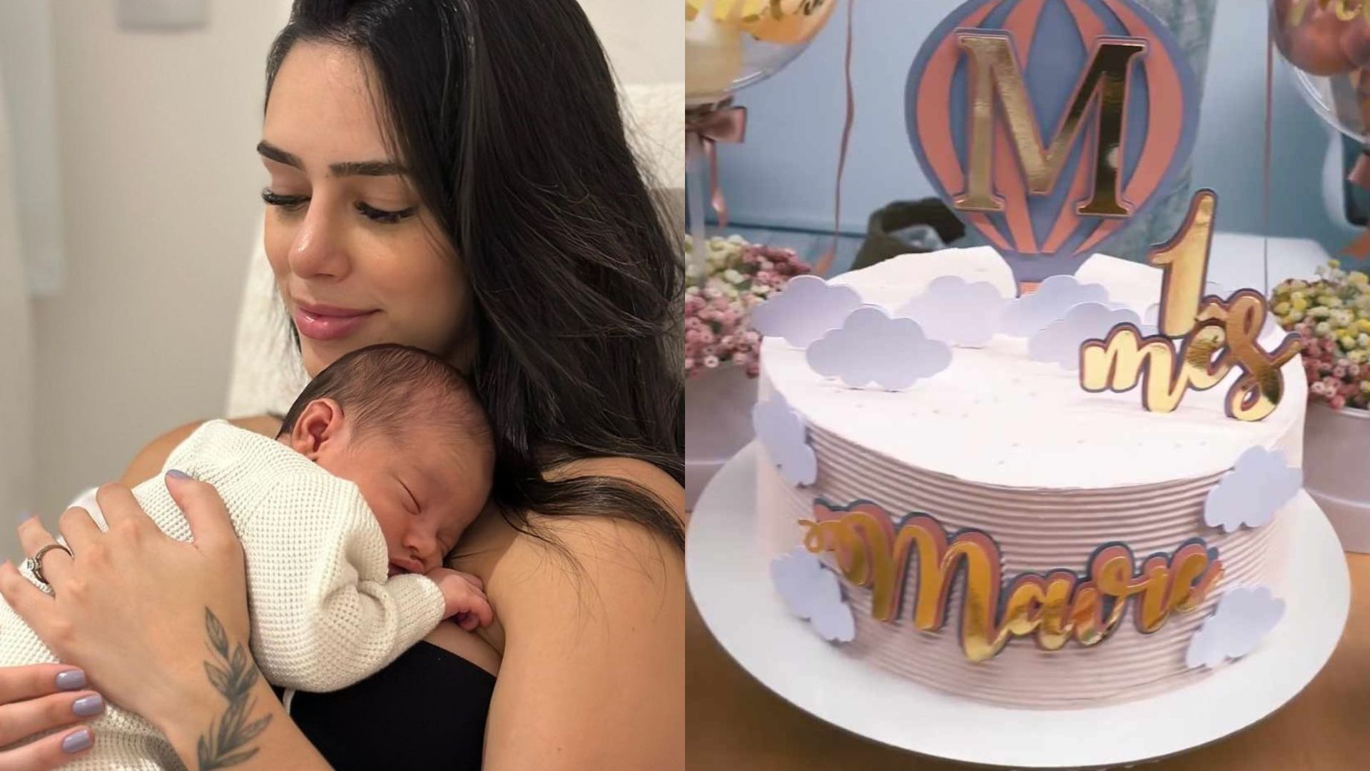 Bruna Biancardi mostra detalhes do primeiro mesversário de Mavie