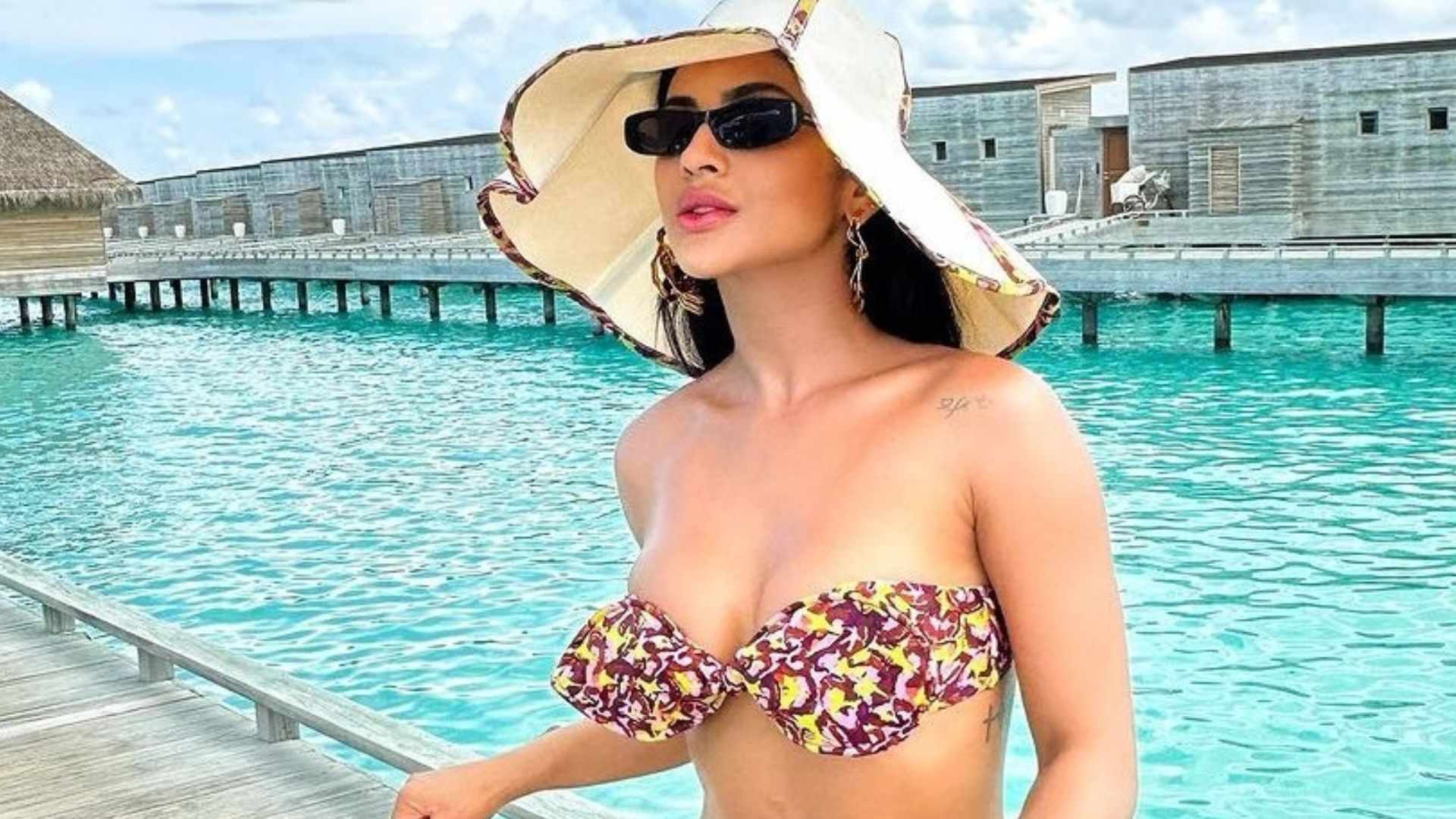 Nas Maldivas, Mileide Mihaile exibe corpo após lipo e choca: ‘Deusa’