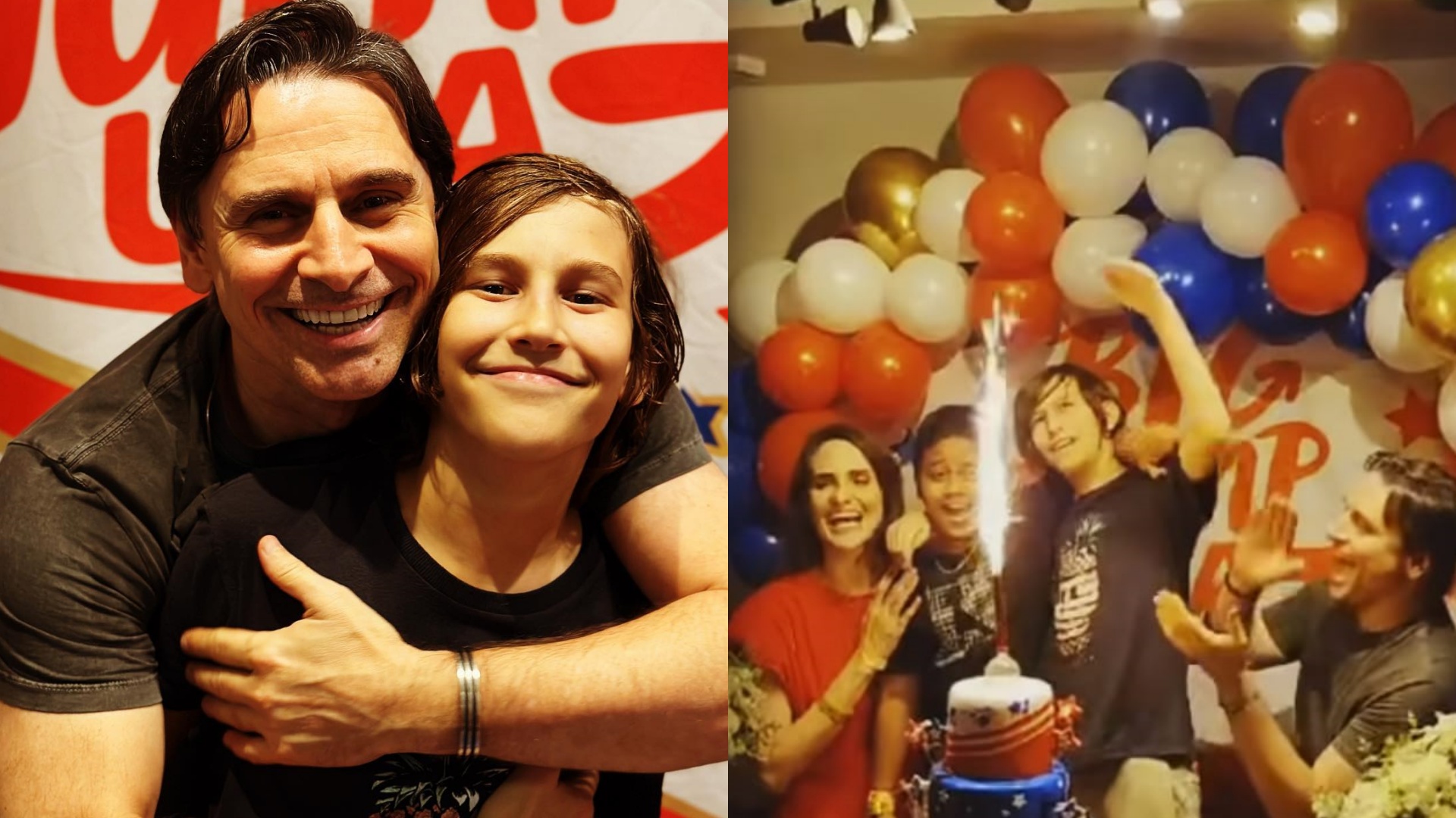 Murilo Rosa comemora aniversário do filho caçula: “Um grande companheiro”