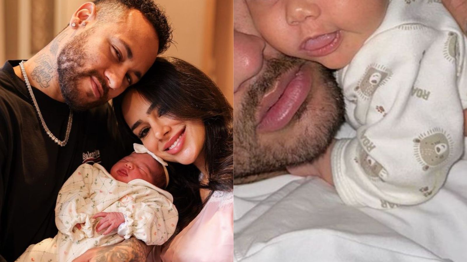 Neymar Jr. explode o fofurômetro ao mostrar Mavie sorrindo: “Princesa acordou”