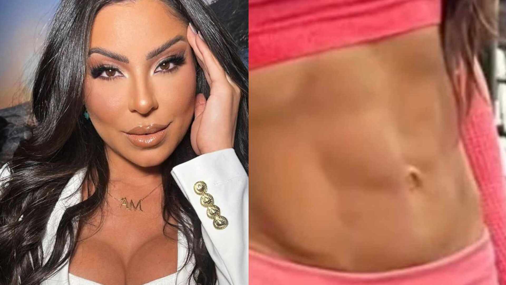 Nora de Gretchen choca ao aparecer com tanquinho saltando