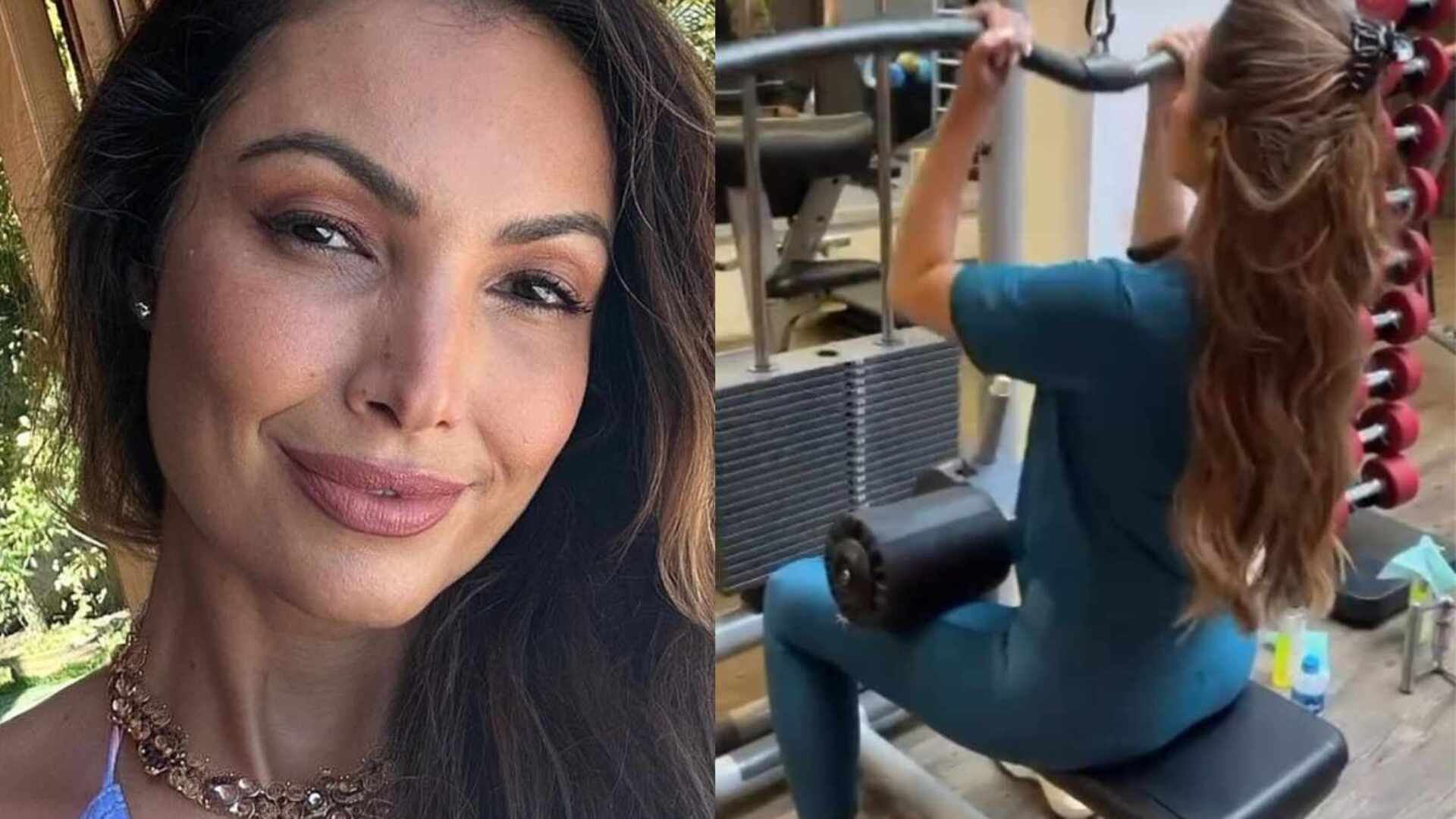 Patrícia Poeta impressiona ao treinar com cabelão: ‘Maravilhosa’