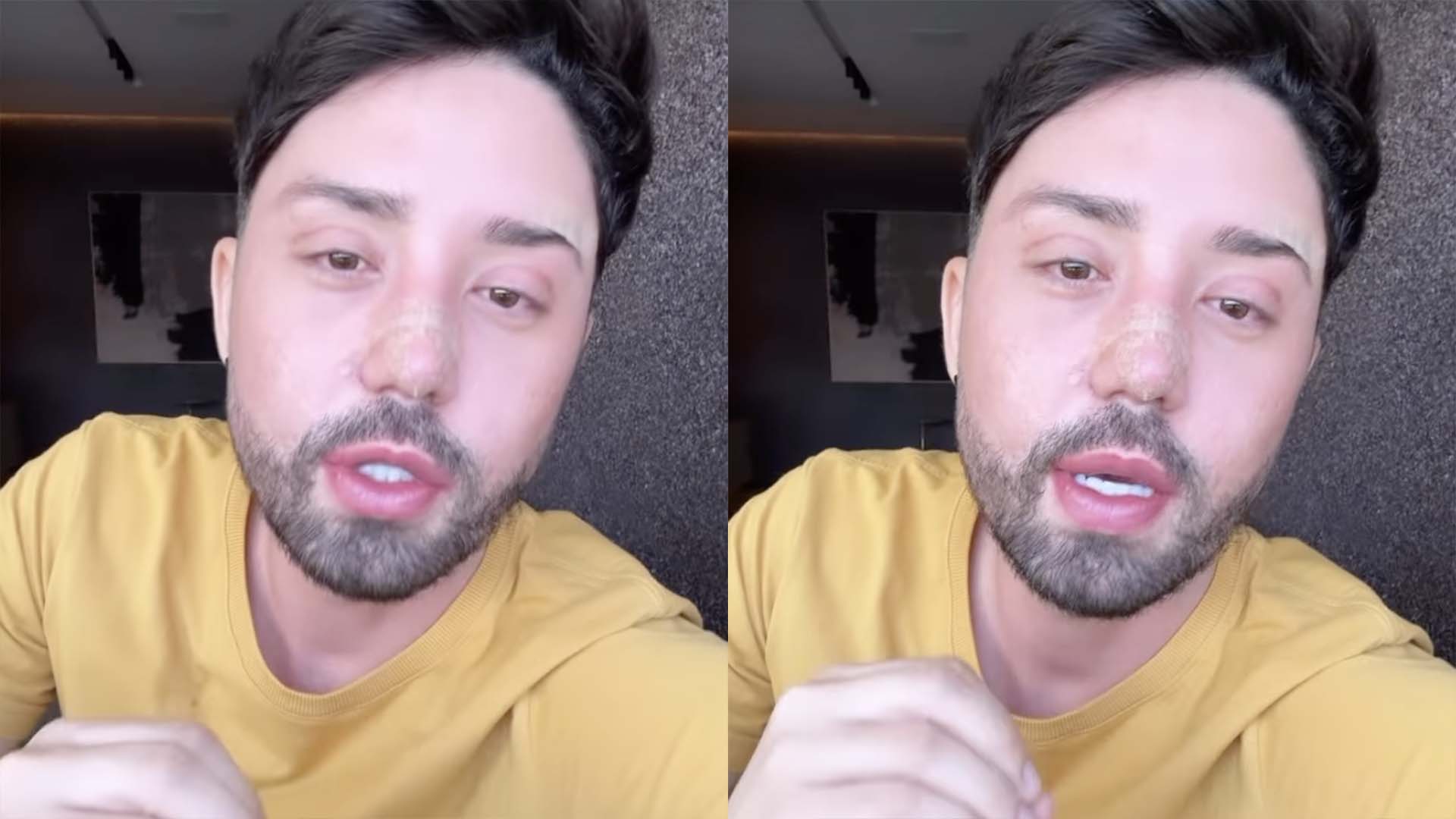 Rico Melquiades revela o que aconteceu para ser internado às pressas