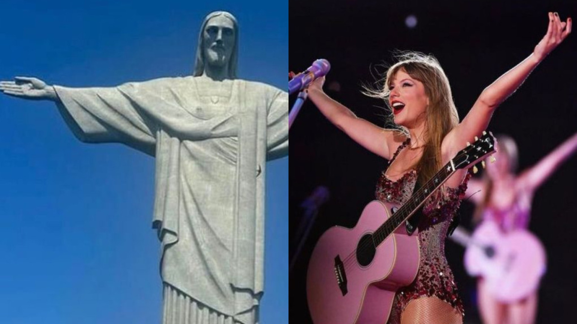 Taylor Swift chega hoje no Brasil e ganhará homenagem no Cristo Redentor
