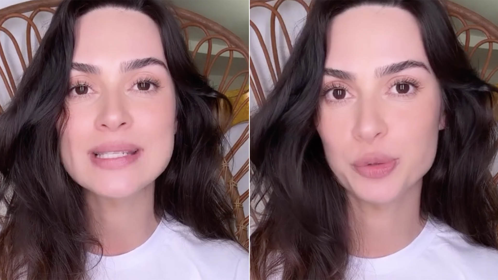 Thaila Ayala desabafa após vazamento de informação sobre a filha: ‘Decepcionada’