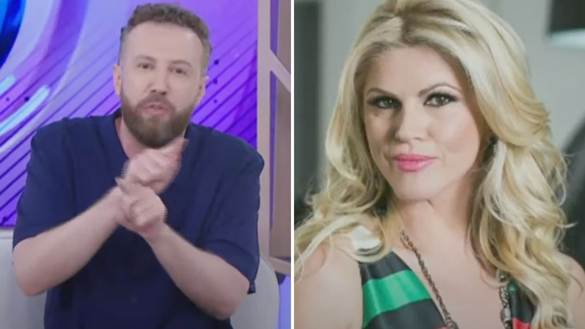 Jornalista massacra Val Marchiori em programa de TV: “Chique você não é”