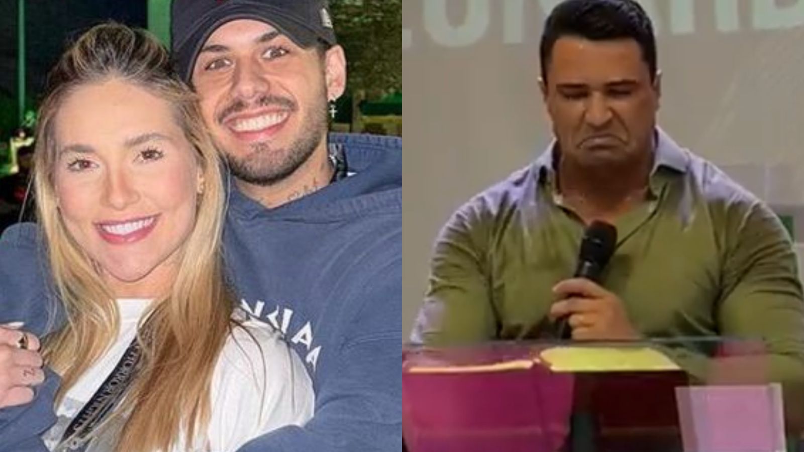 Zé Felipe ironiza comentários de pastor sobre sua esposa, Virginia: “Calma testosterono”