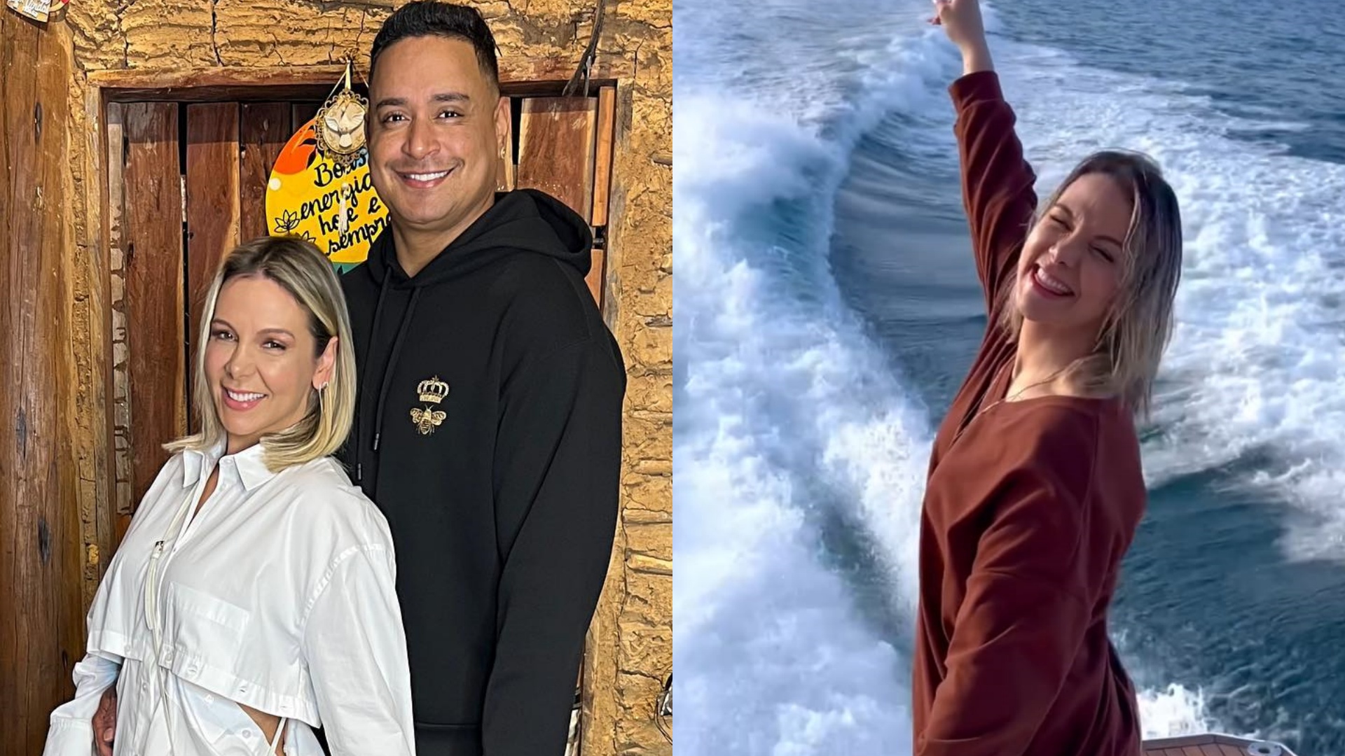 Carla Perez completa 46 anos e ganha bela homenagem de Xanddy