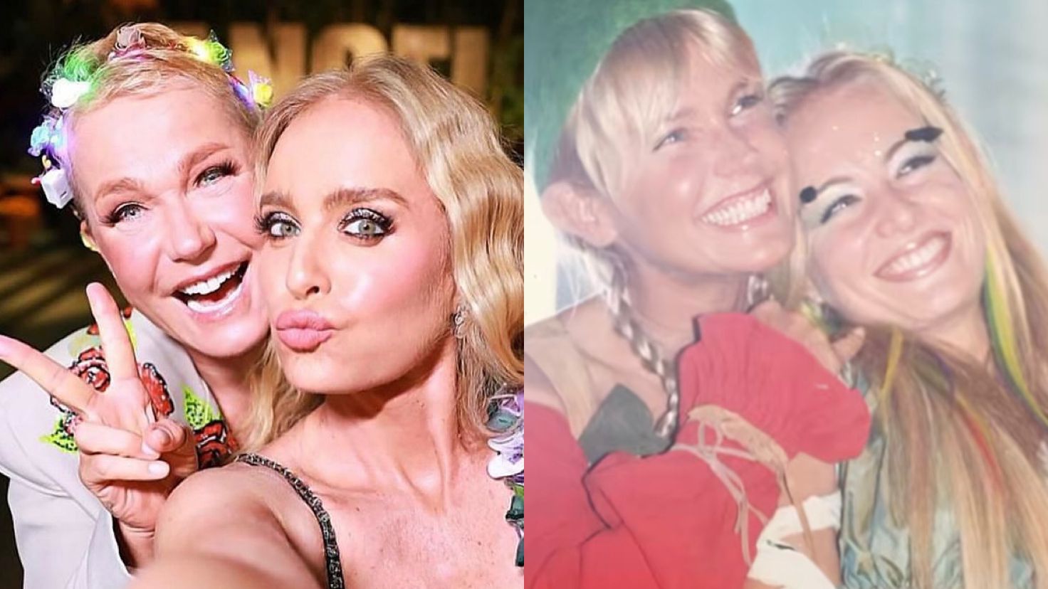 Xuxa compartilha mensagem diferentona de parabéns para Angélica