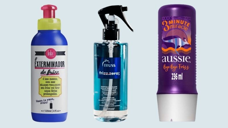 5 produtos essenciais para combater o frizz