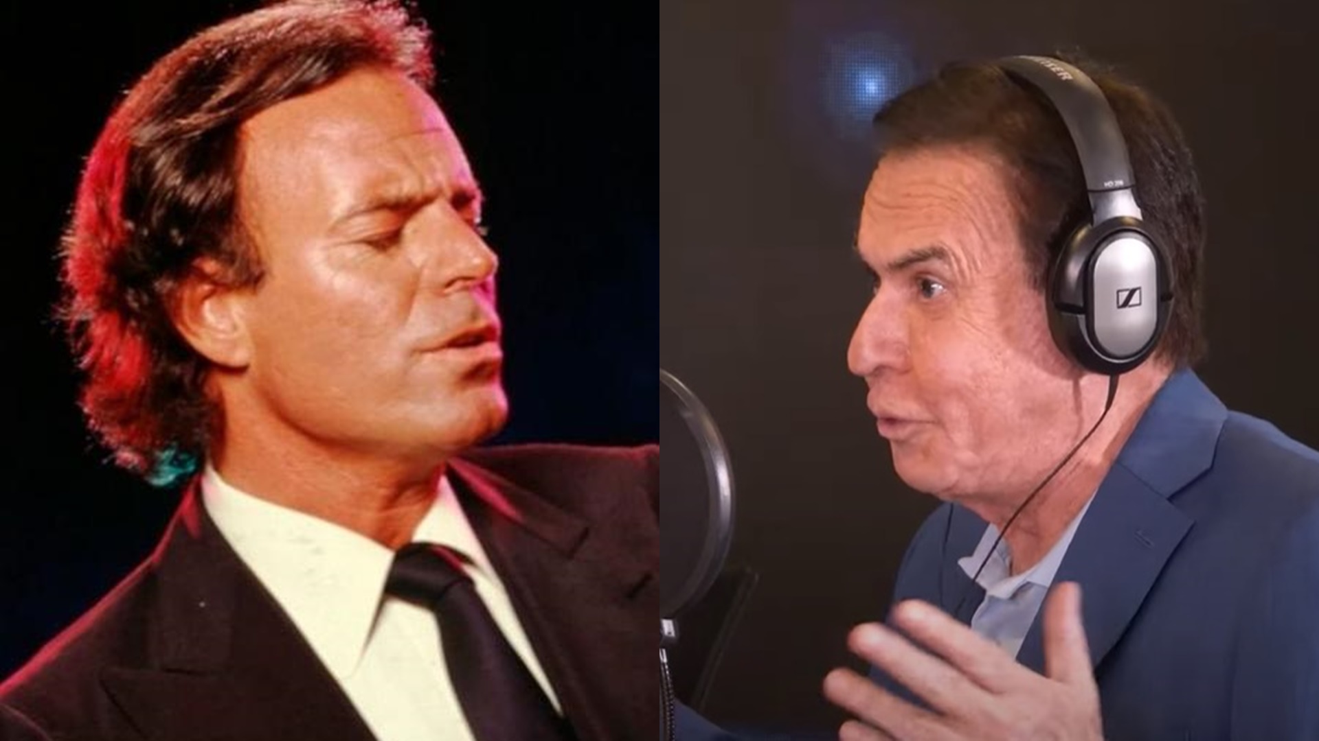 Amaury Jr relembra ligação com Julio Iglesias e história inusitada: “Sofri pressão”