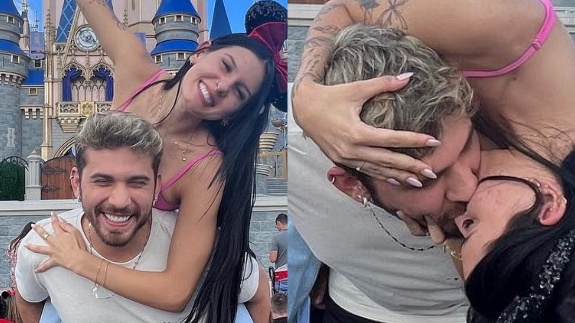 Após reatar namoro, Ana Castela surge aos beijos com Gustavo Mioto durante viagem