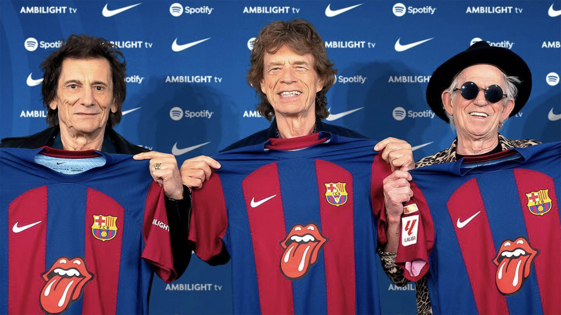 Por que o Barcelona vai homenagear os Rolling Stones na camisa de jogo?