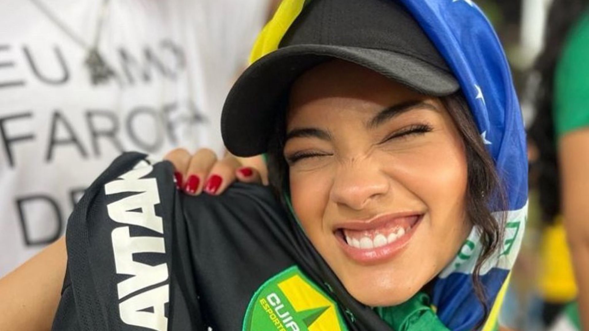 Bella Campos surge plena após nova música de MC Cabelinho: “Não faça muitas perguntas”