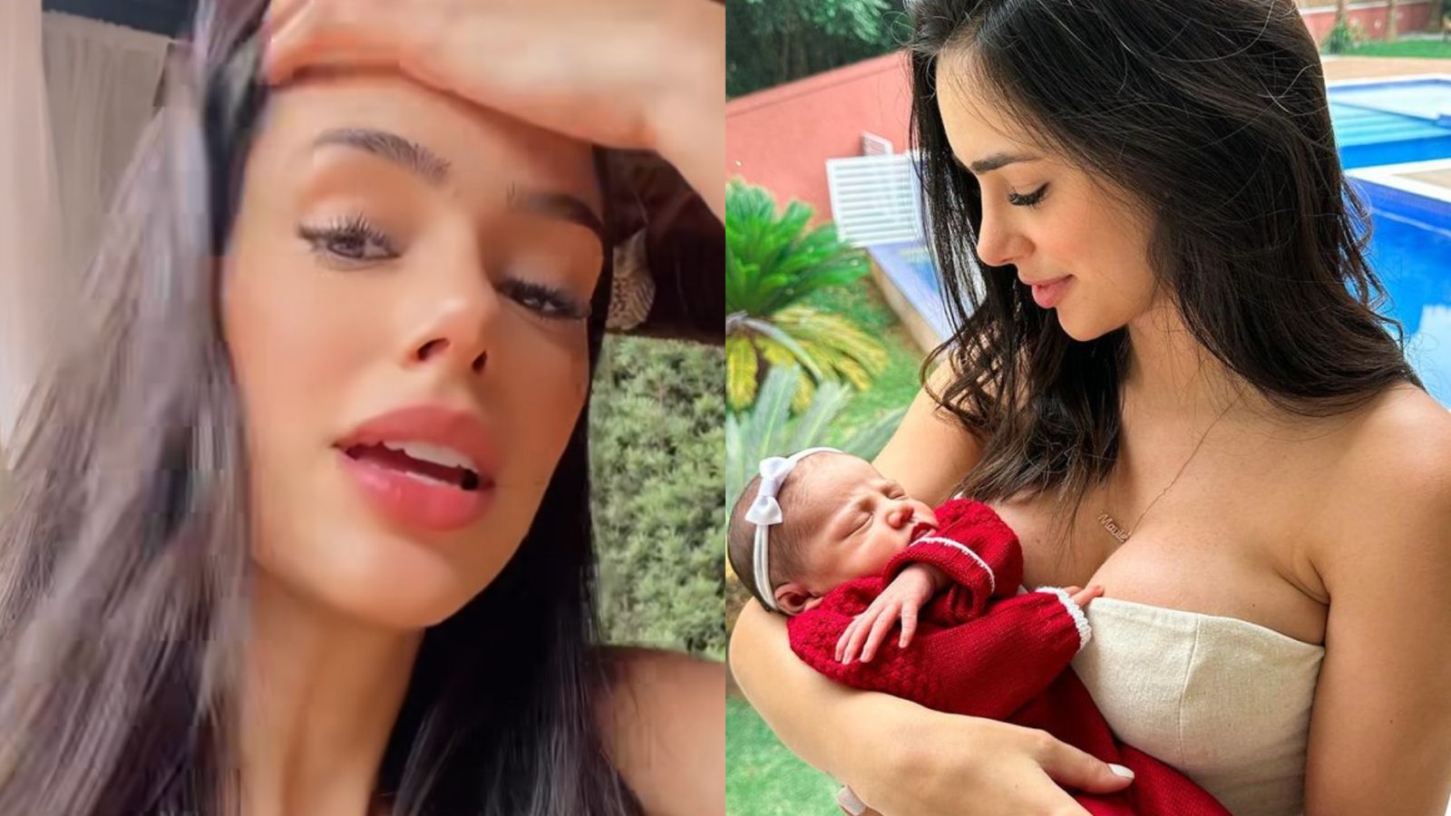 Bruna Biancardi desabafa sobre noite tensa com Mavie: ‘Tento de tudo’