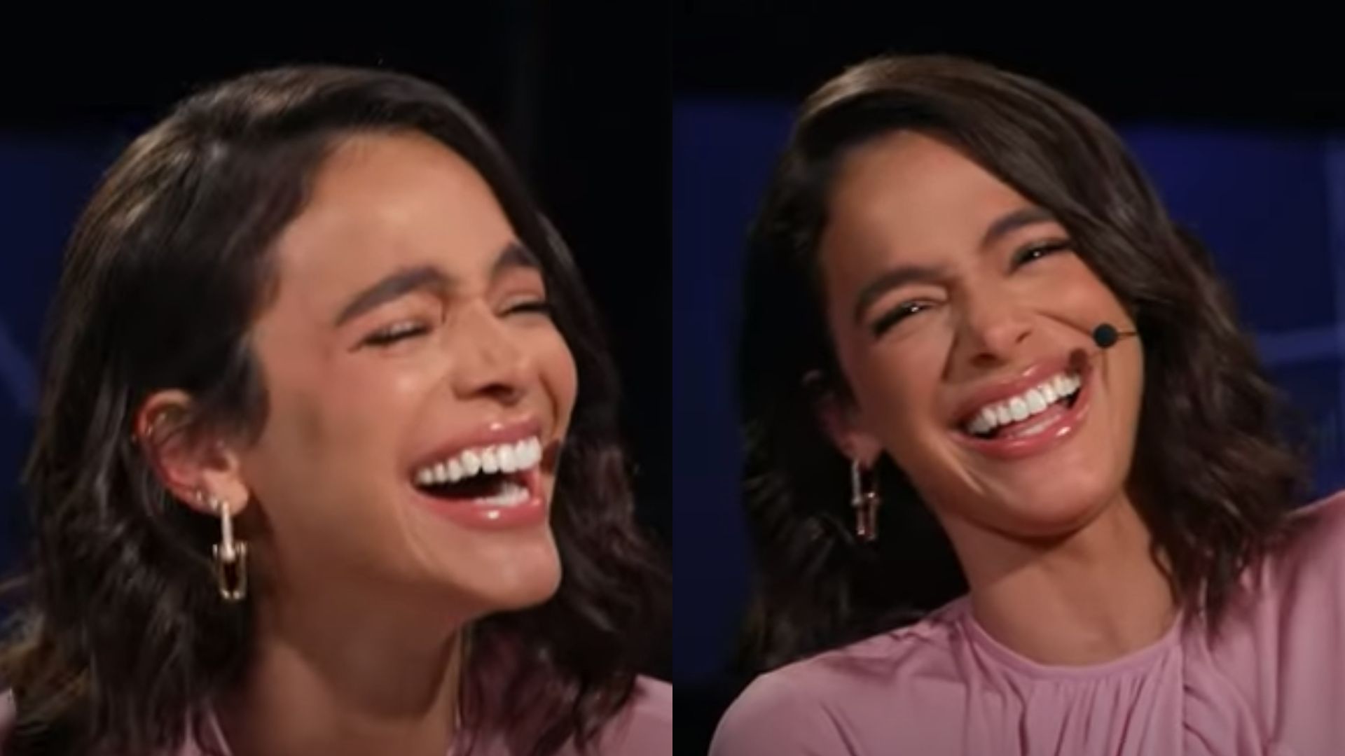 Bruna Marquezine cai na gargalhada ao ser questionada sobre ‘livramento’: “Deixa eu pensar”