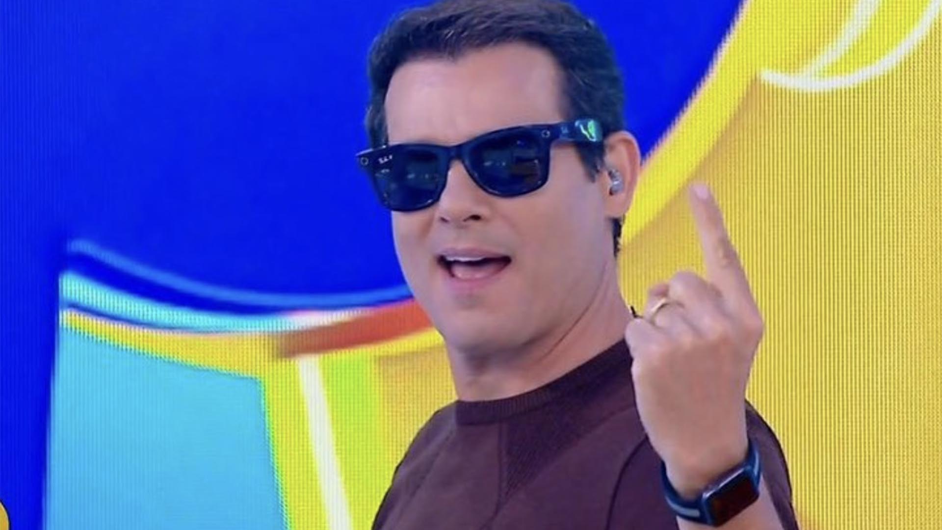 Celso Portiolli manda recado para Luciano Huck após atitude na TV