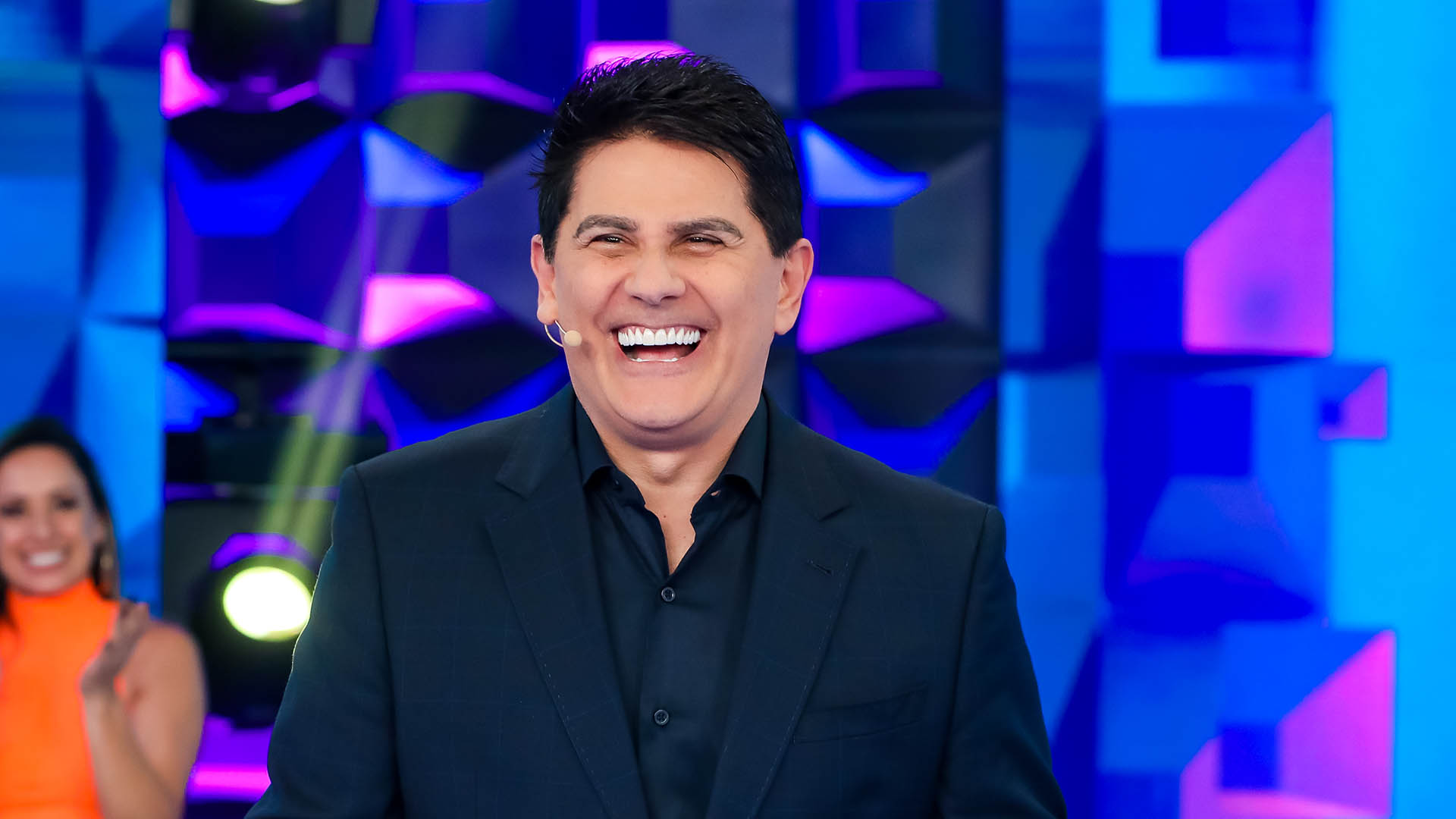Cesar Filho grava participação especial no Programa Silvio Santos
