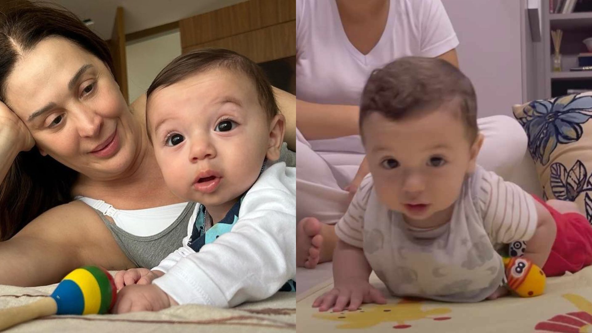 Claudia Raia celebra mesversário de Luca com nova conquista do caçula: “Maior presente”