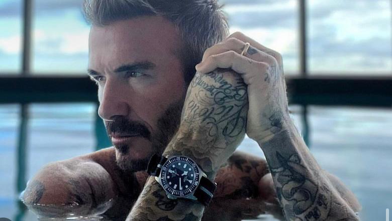 David Beckham choca ao revelar número de tatuagens pelo corpo