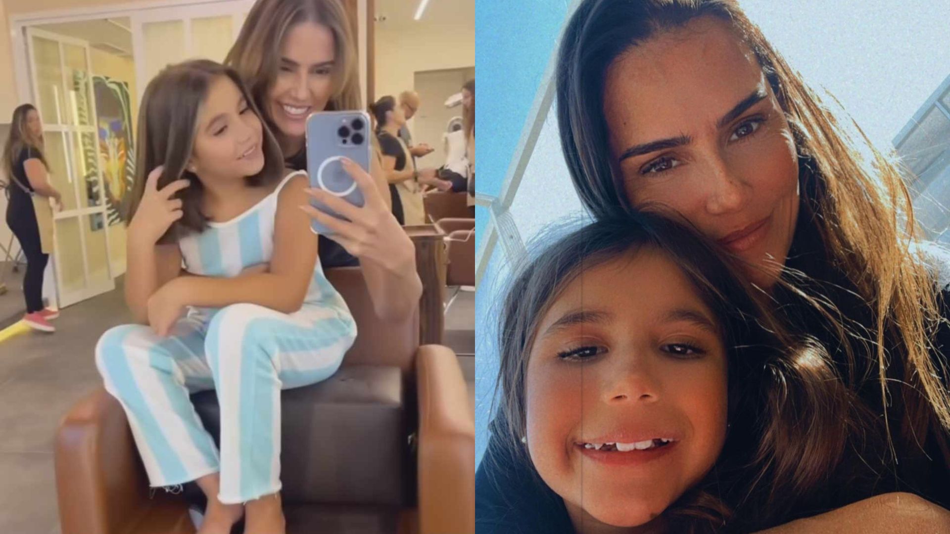 Deborah Secco se declara para a filha e esbanja fofura: “Minha vida”