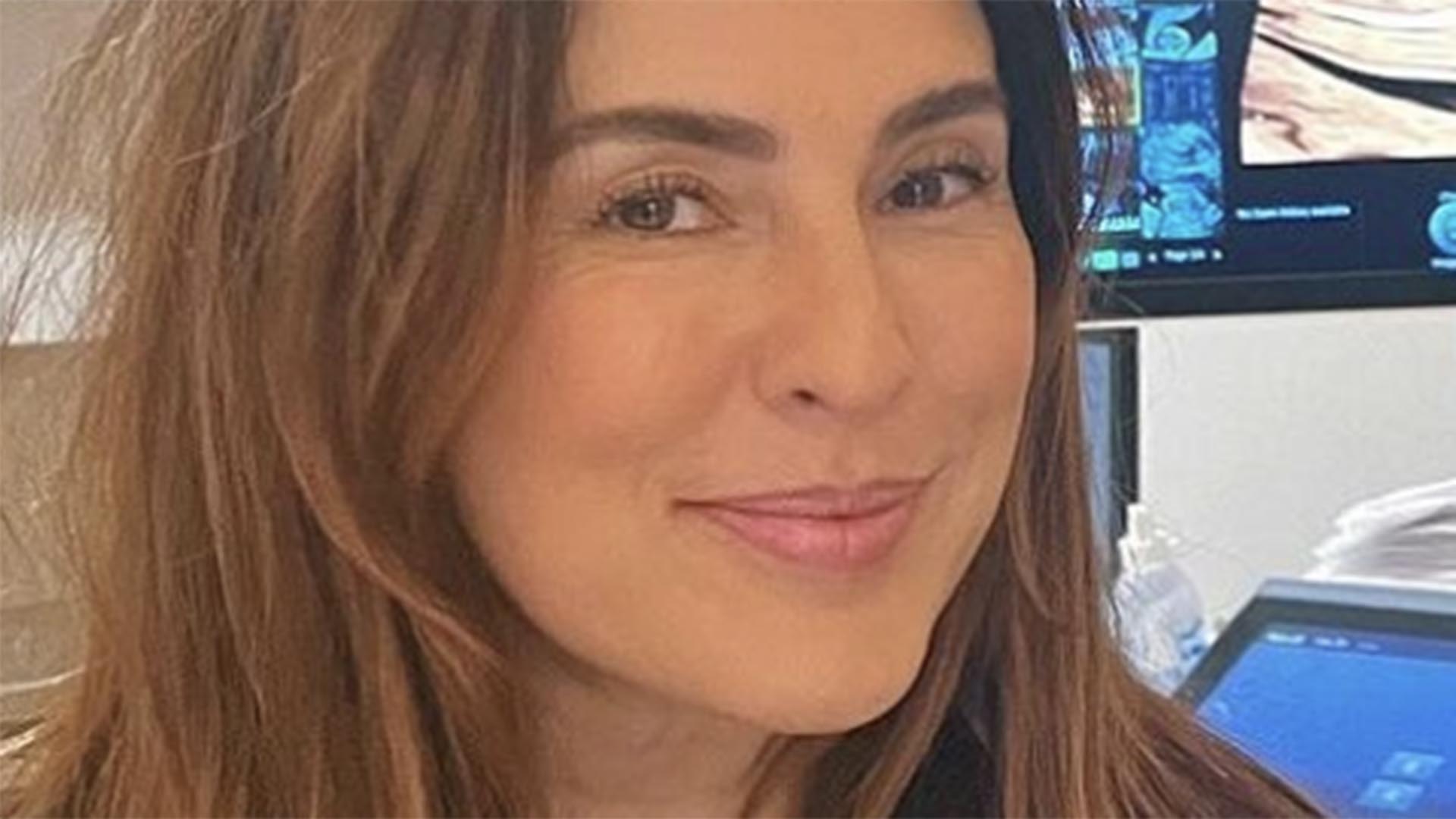 Grávida, Fernanda Paes Leme exibe o perfil da filha no ultrassom