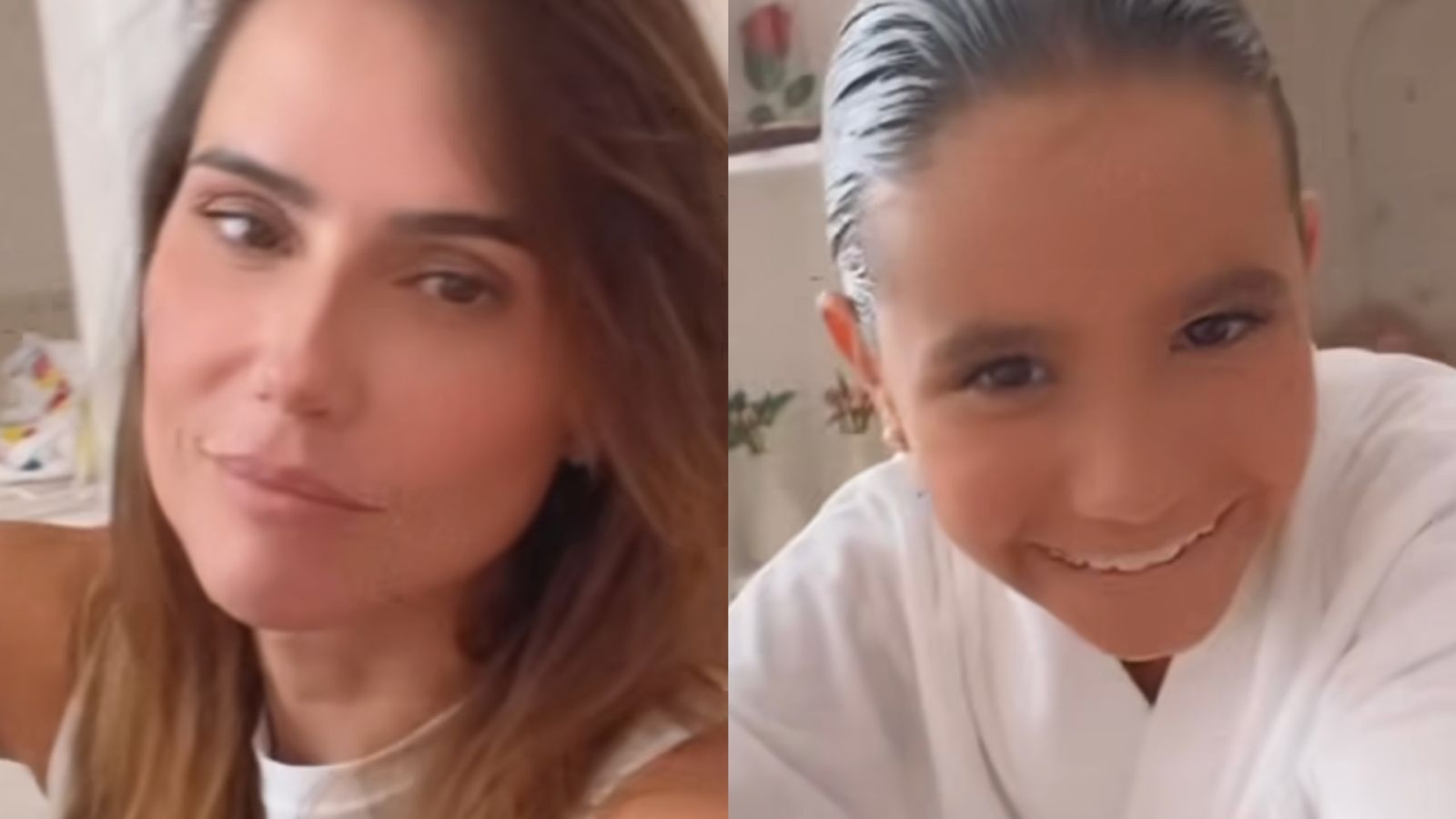 Deborah Secco se derrete ao celebrar estreia da filha no teatro: “Minha estrela”