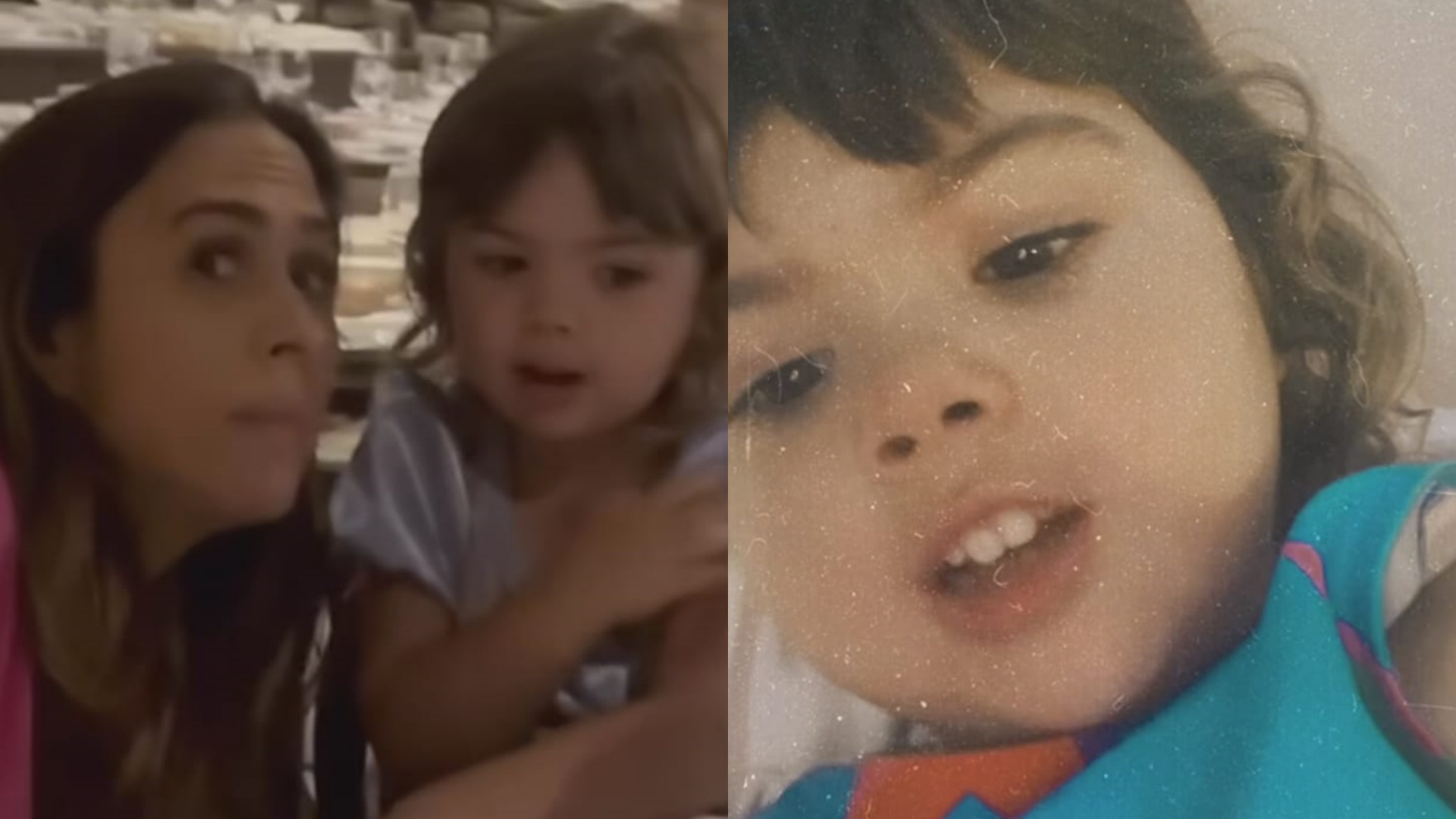 Filha de Tata Werneck diverte a web com recado fofo: “Se liga”